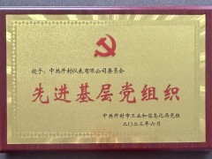 開封儀表公司黨委被評為市工信系統(tǒng)先進(jìn)基層黨組織