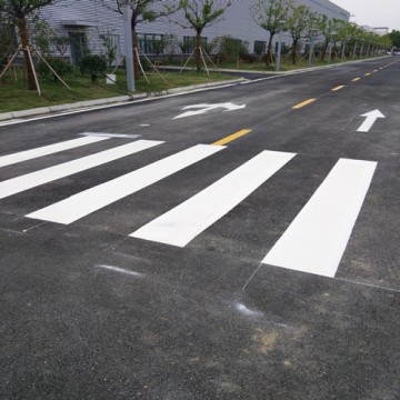 太倉雙鳳鎮冷噴劃線、車位編號噴涂